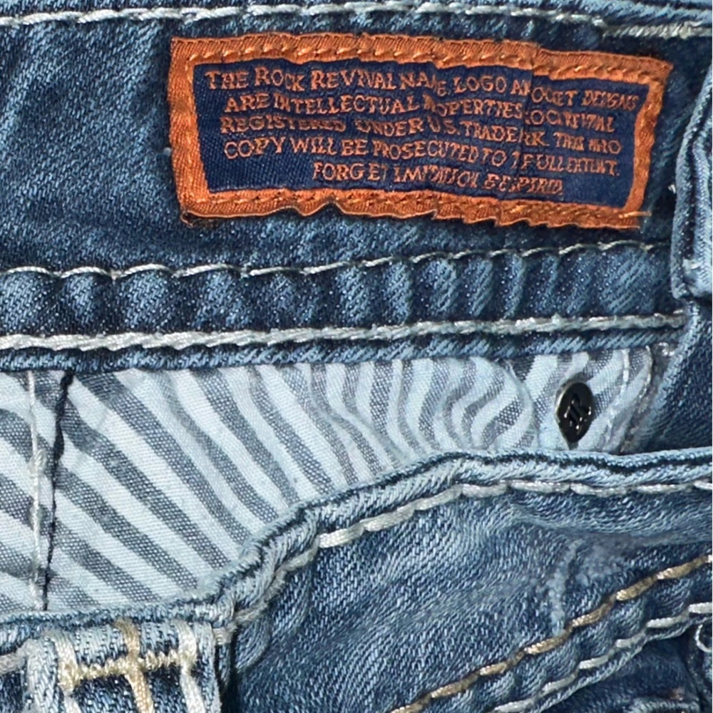 Rock Revival Blue Women’s Jeans size 24 - Picture 9 of 14